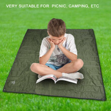 AOTU Green Waterproof Tent Floor Mat, Portable & Lightweight for Camping & Picnic