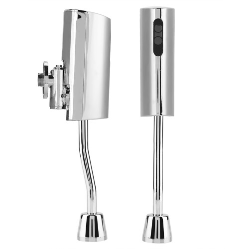 Durable Brass Wall-Mounted Flush Valve with Intelligent Water-Saving Sensor