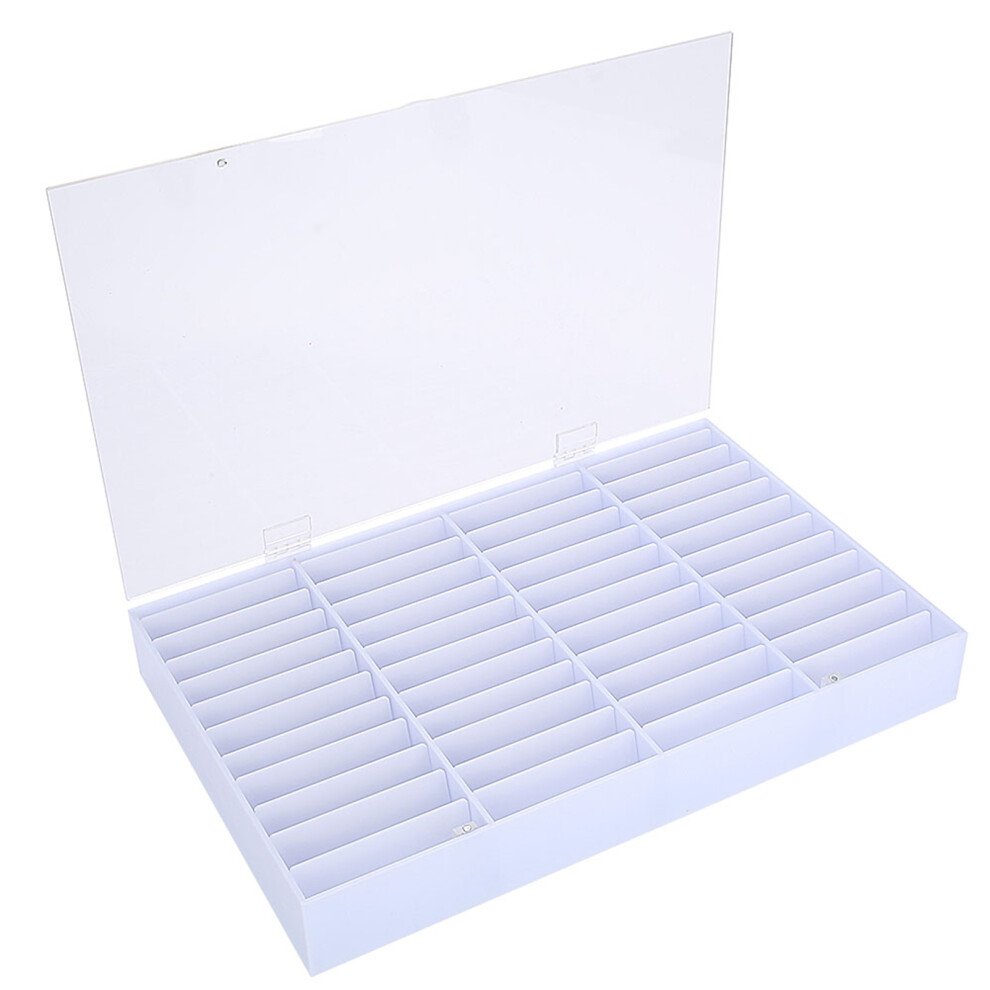 Nail Art Organizer Box with 44 Sections for Tips Beads & Rhinestones