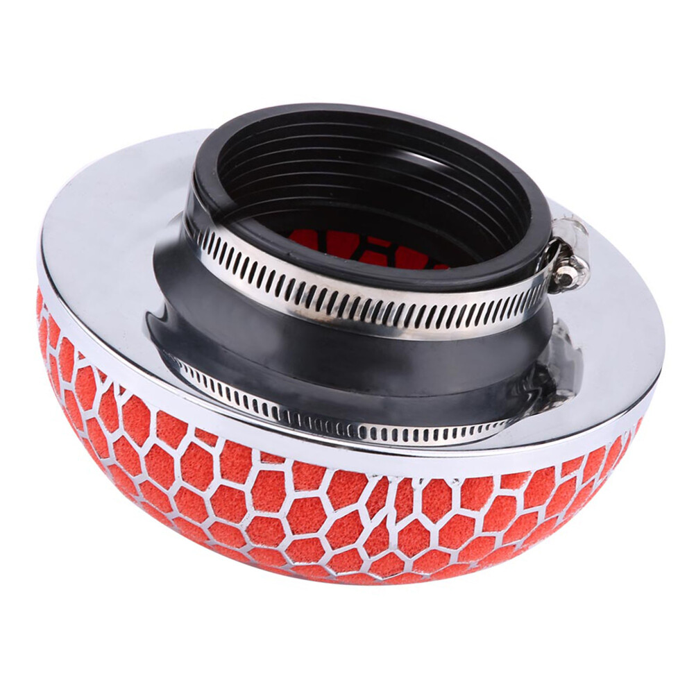 High Flow Car Air Intake Inlet Filter Cleaner Mushroom Foam Gauze Red (76mm)-image-OPC-PJMDHXS-NEW