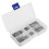 175pcs Zinc Alloy Split Cotter Pins Set, 5 Sizes, Durable Hardware 2