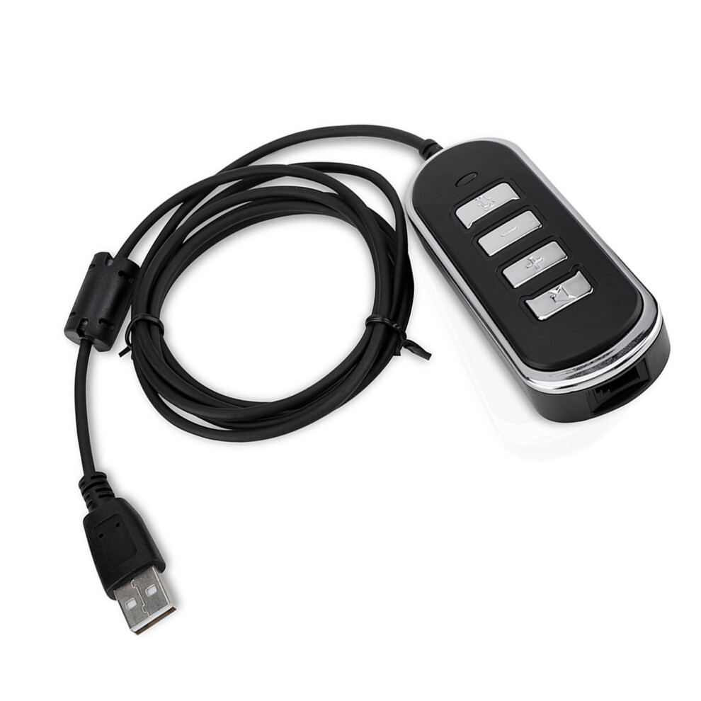 Efficient Rj9 To Usb Conversion Line For Headsets With Control Buttons 4671341182289