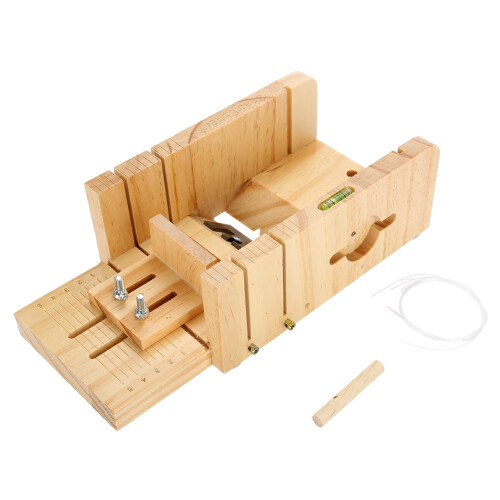 Multi-Function Wooden Soap Cutter Mold, 27x13x8cm, 20x10x6.5cm 1