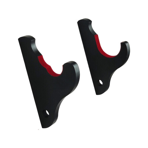 Baseball Bat Display Holder Wall Mounted, Space-Saving Bat Rack for Baseball Softball, Single Tier Design