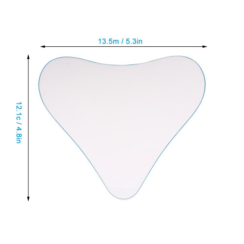Self-adhesive Silicone Chest Pad for Fine Lines Stretch Marks Scars 2