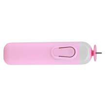 Electric Quilling & Origami Winder Steel Curling Pen for Paper Arts – Pink