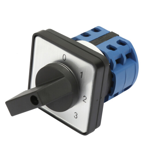 660V 20A Rotary Selector Switch 4-Position 2 Pole Cam Changeover 2