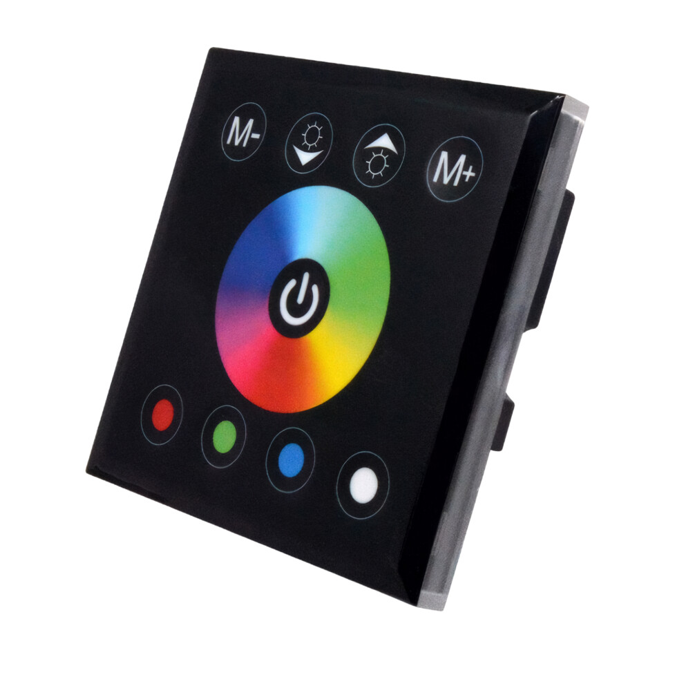 (black) Controller For Led Dimmer Touch Panel High Grade 4.Touch Color Ring-image-OPC-PJMDKNS-NEW