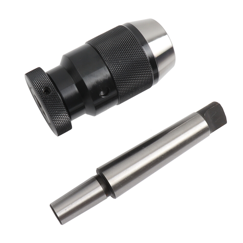 45# Steel Self Tighten Keyless Drill Chuck 0Â16Mm With Mt3âB18 Taper 7901341186404
