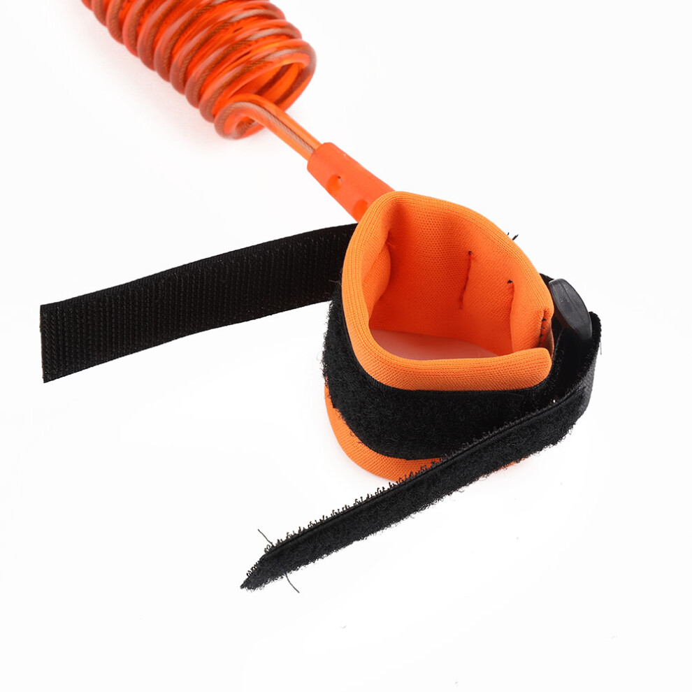 Durable Anti-Lost Child Safety Wristband With Elastic Rope - Orange