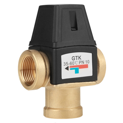 3 Way DN20 Mixing Valve with Temperature Control for Floor Heating