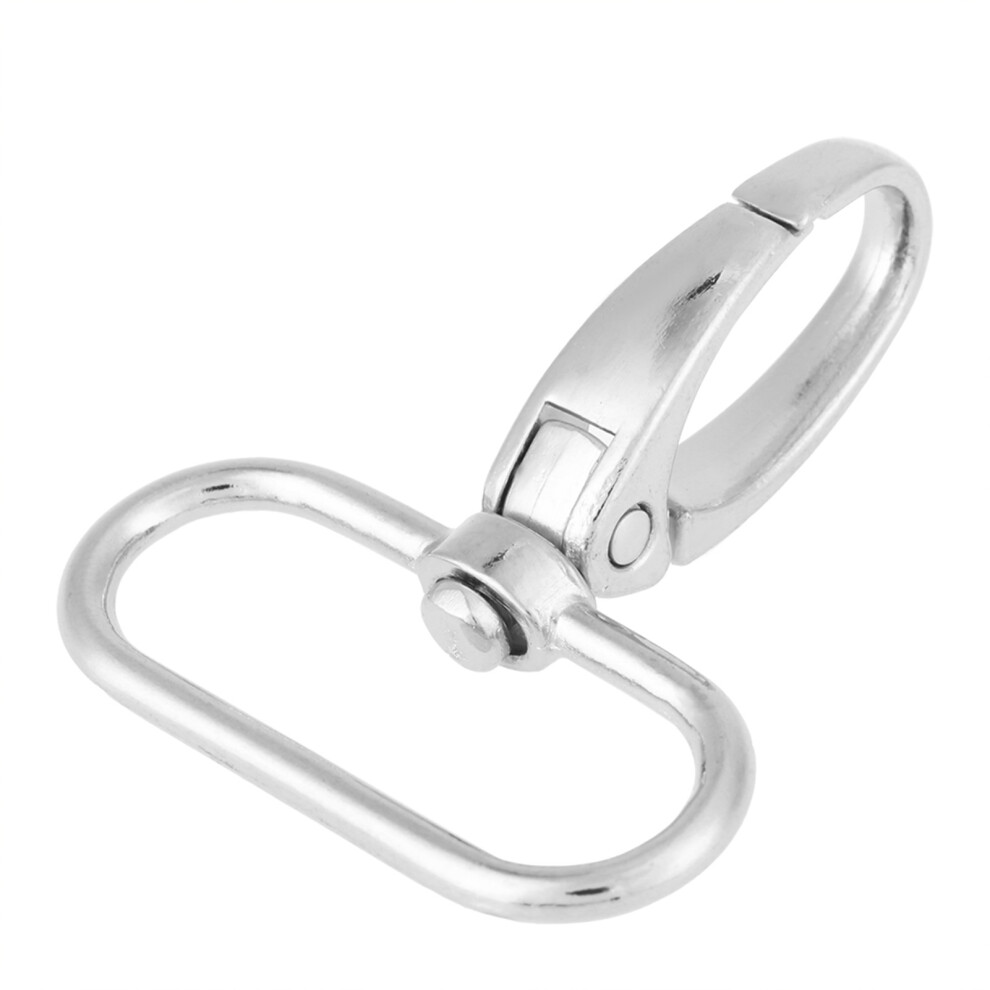 32Mm Zinc Alloy Bag Clasps - 20Pcs Swivel Trigger Key Ring Hooks 8751341186664