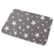 2 piezas de protector impermeable para cuna de bebé 50x70 cm, algodón