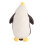 Pinguin-Plüschtier 35 cm Baumwollwatte Grau/Hellblau 6