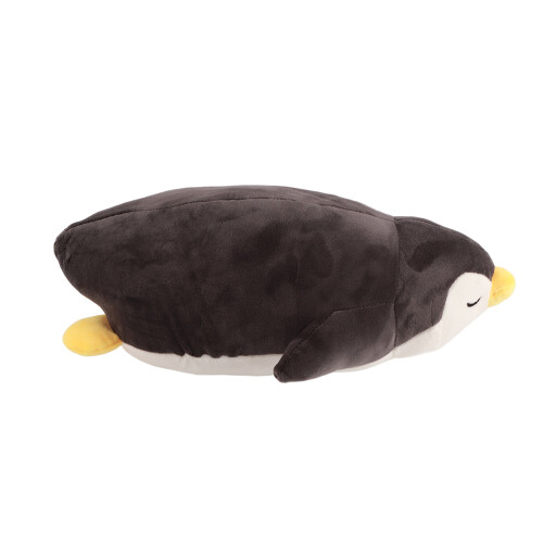 Pinguin-Plüschtier 35 cm Baumwollwatte Grau/Hellblau 1