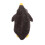 Pinguin-Plüschtier 35 cm Baumwollwatte Grau/Hellblau 5