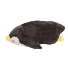 Pinguin-Plüschtier 35 cm Baumwollwatte Grau/Hellblau