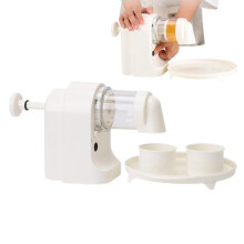 Snow Cone Machine Electric Shaved Ice Maker with 2000 mAh Battery and Trays for Home and Outdoor Use