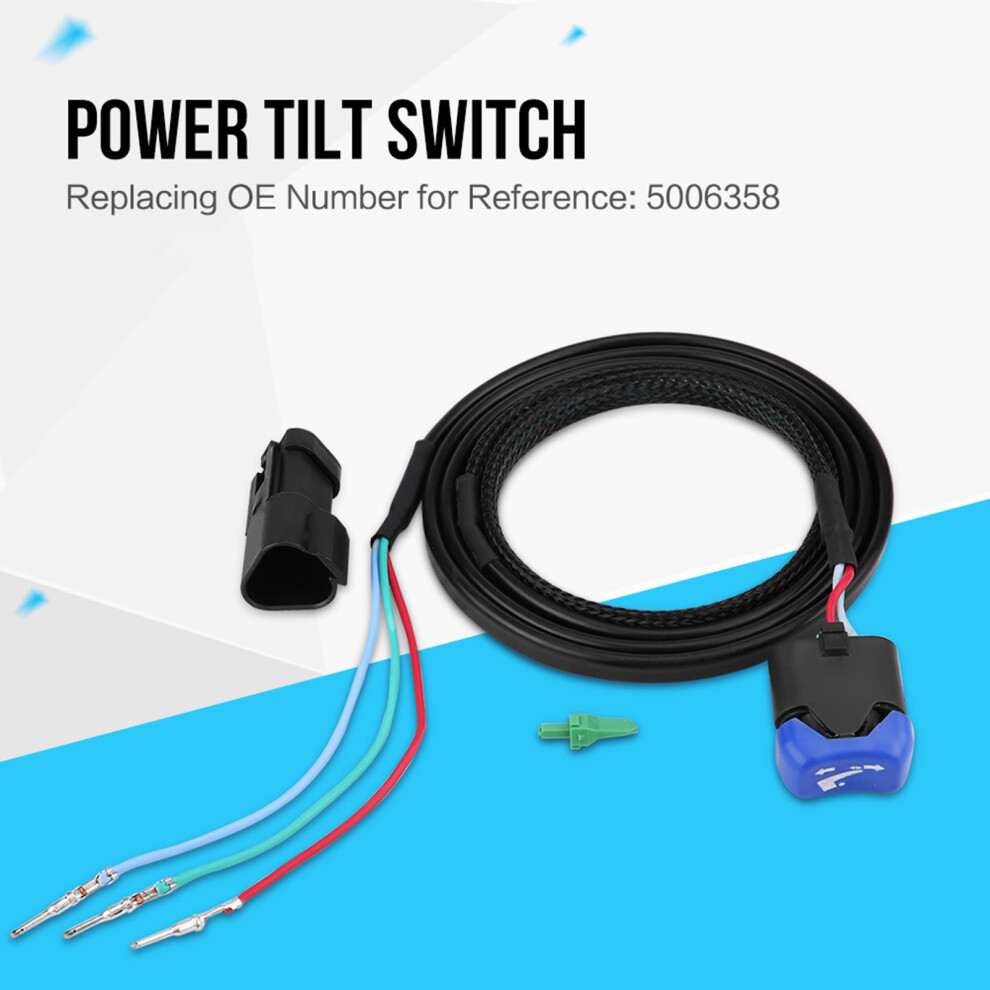 Durable Power Trim Tilt Switch Kit For Johnson Evinrude Remote 8051341187730