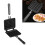 Household Gas Waffle Maker Pan Mold Non-Stick Press Plate Kitchen Tool 13
