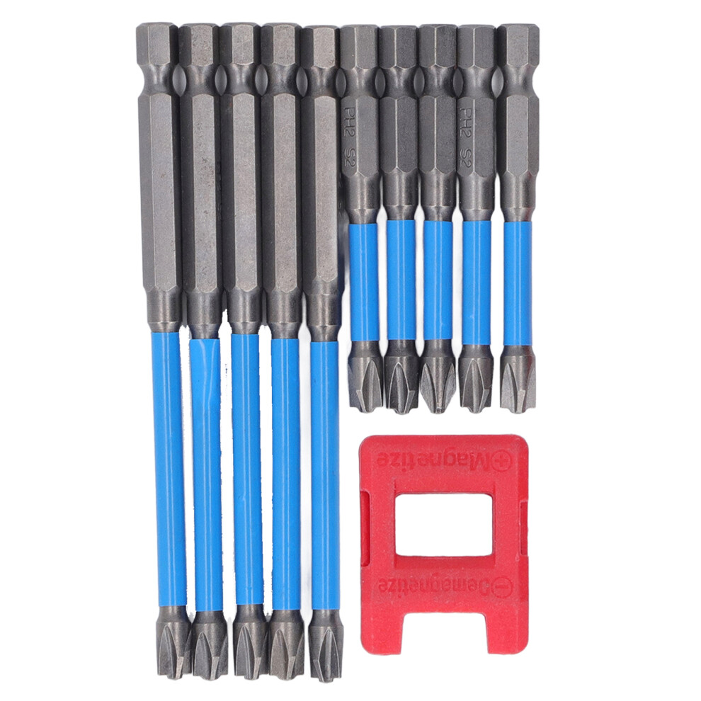 10Pcs Screwdriver Bit Alloy Steel High Magnetic-image-OPC-PJMDPBH-NEW