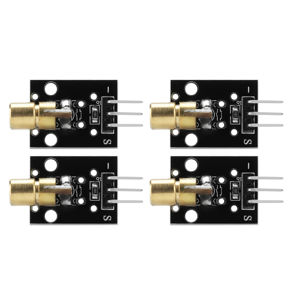 4Pcs 650Nm 5Mw Red Dot Laser Modules For Laser Sensor Projects And Experiments 8341341191074