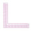 Sewing Measuring Tool 5808: Durable Plastic L Square for Tailors 3