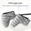 L shaped Golf Putter Head Cover Soft Plush Durable 15