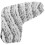 L shaped Golf Putter Head Cover Soft Plush Durable 8