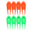 PE Plastic Golf Ball Divot Tools Pitch Fork 8