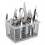 SPARES2GO Dishwasher Cutlery Basket Cage UNIVERSAL Removable Handle Grey 5