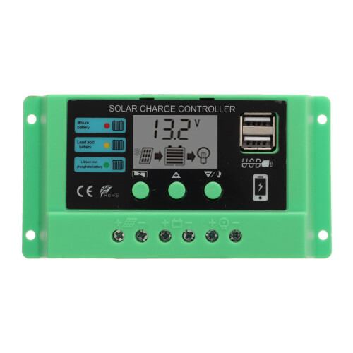 Solar Charge Controller PWM Panel Regulator