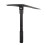 Multi-Function Folding Survival Shovel with Compass, Durable Iron, Black 1