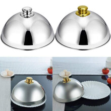 Edelstahl-Cloche, Durchmesser 25,4 cm, Silber
