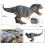 Tyrannosaurus rex statisches Modell, 39149 cm 6