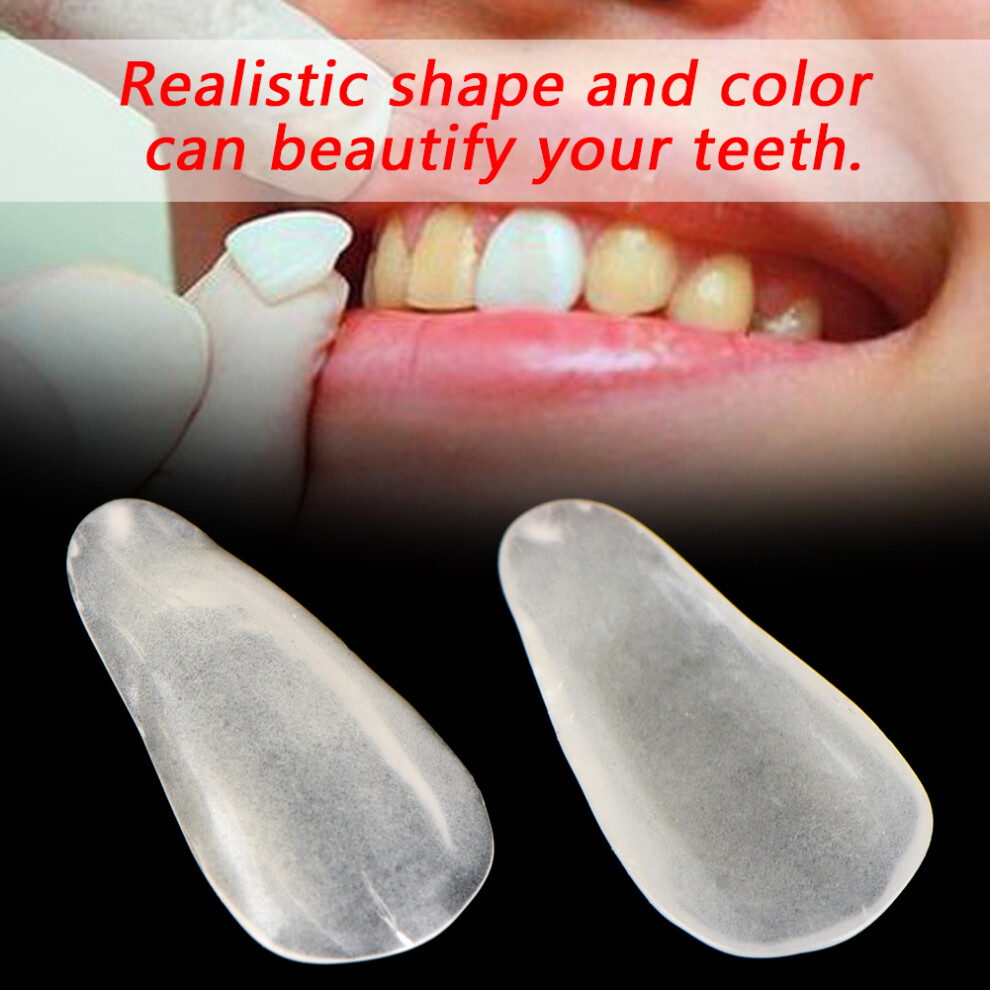 70Pcs Resin Temporary Dental Crowns for Top & Bottom Teeth (Yellow+Lower)