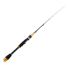 Telescopic Carbon Fiber Spinning Rod 90-120cm Lightweight Black