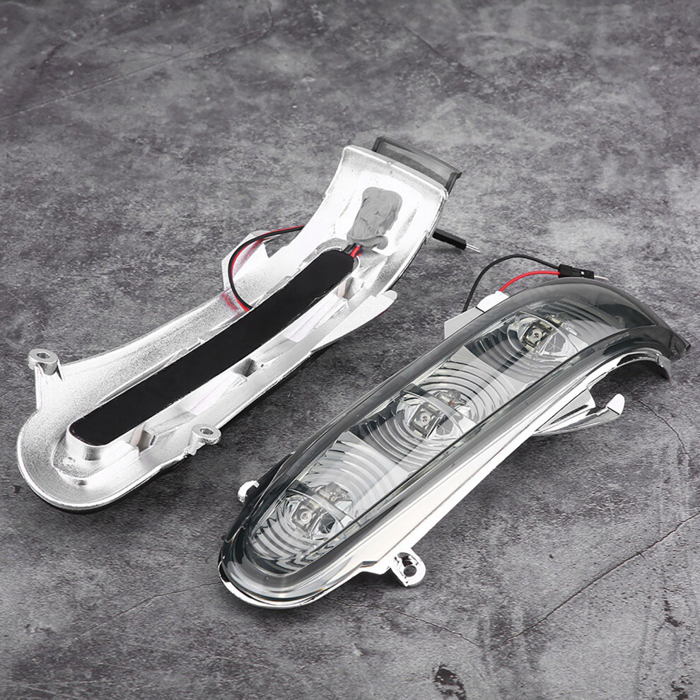 Pair Rearview Mirror Indicator S For Mercedes W220 W215 Smoke Light 4221341196115