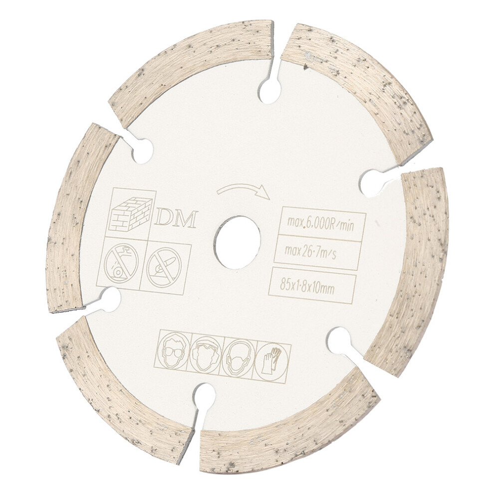 Ultra Hard 85Mm Diamond Cutting Blade For Efficient Woodwork 5021341199524