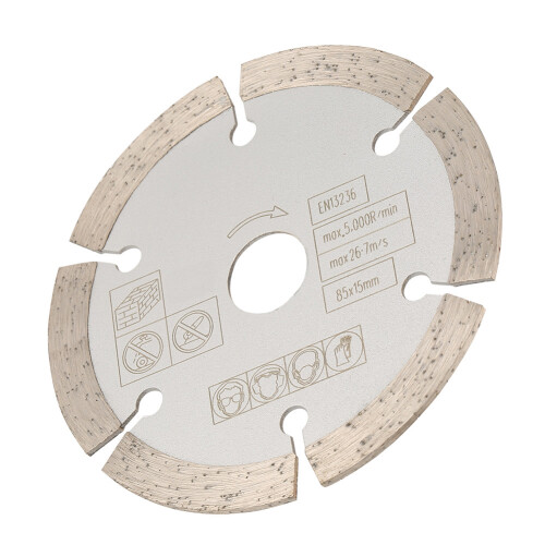 Woodworking Rotary Tool Diamond Circular Cut Disc 85mm x 15mm