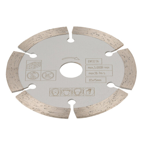 Woodworking Rotary Tool Diamond Circular Cut Disc 85mm x 15mm 2