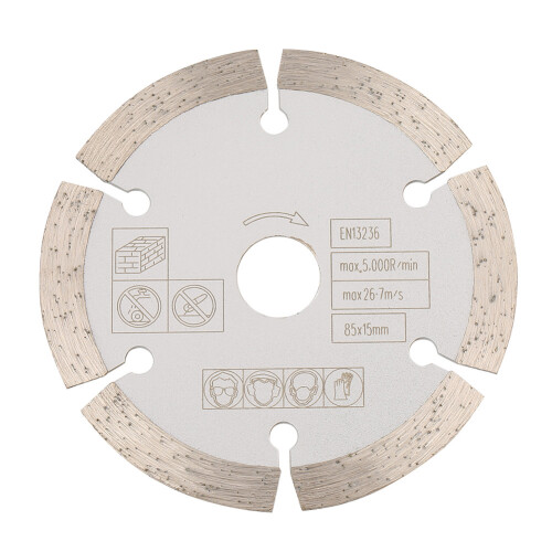 Woodworking Rotary Tool Diamond Circular Cut Disc 85mm x 15mm 1