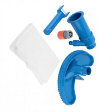 Jet-Vakuumreiniger Poolwerkzeug, ABS, blauer Kopf 25,7 cm