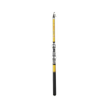 Fishing Rod Telescopic Fishing Rod 2.1 m High-Quality Gold Sea Fishing Spinning Rod Lightweight Durable Design
