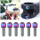 6Pcs Portable for M5x18 Titanium Alloy Mountain 9