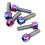 6Pcs Portable for M5x18 Titanium Alloy Mountain 5
