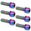 6Pcs Portable for M5x18 Titanium Alloy Mountain 4