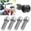 M6x18 Titan Vorbau Schraube Set 4 Stück Silber 8