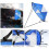108 cm Transparent Window Canoe Sail Easy Deployment Storage Bag 5