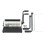 Binding Machine 3:1 Pitch Spiral Binder 34 Holes 2 1